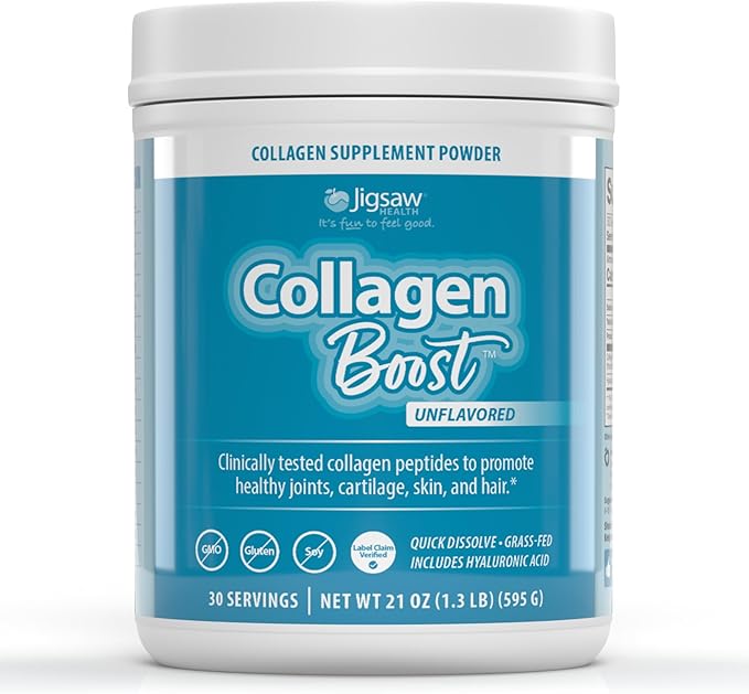 Jigsaw Health Bundle | Adrenal Cocktail 60 Servings (Jar) and Collagen Boost 30 Servings (Jar)