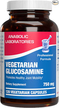 Vegan Glucosamine Joint Health Supplement - Soft Tissue Cartilage Tendon and Ligament Supplement for Enhanced Mobility Comfort &amp Flexibility - Non-GMO Shellfish Free &amp Made in The USA - 120 Se