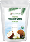 Z Natural Foods Organic Coconut Water Powder - Energy &amp Electrolyte Support - Perfect Pre/Post Workout - Vegan Gluten-Free Non-GMO Kosher NOT Freeze Dried Coconut Water Powder 1 lb