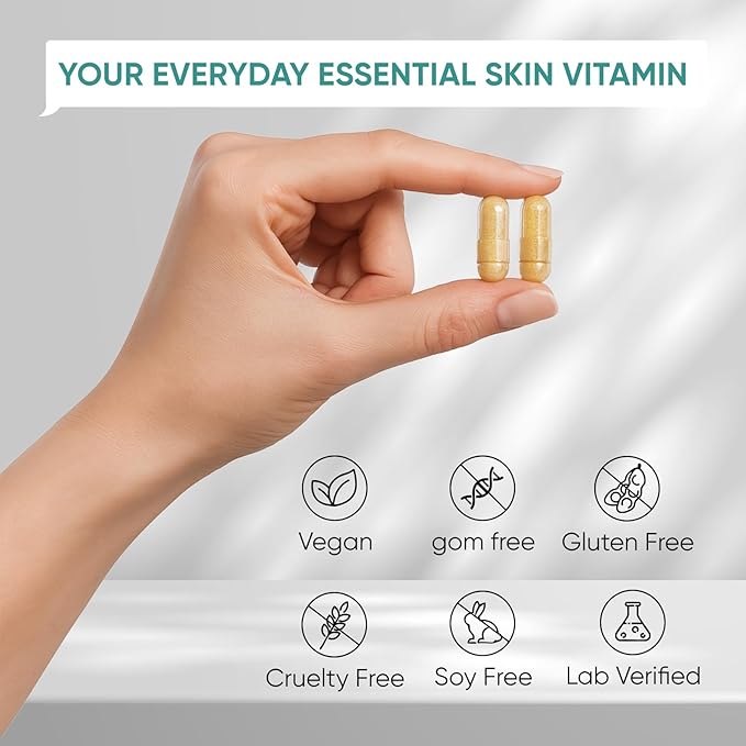 Clear Skin Supplement &amp Acne Supplement with Vitamin A DIM Milk Thistle – Hormonal Balance Liver Detox &amp Antioxidant Support – Glutathione Turmeric Dandelion – Natural Skin Formula 90 Cap