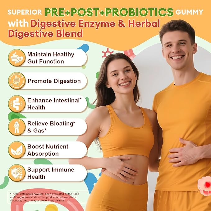 Totaria Sugar-Free Probiotics Prebiotics Postbiotics Gummies &amp Capsules Bundle