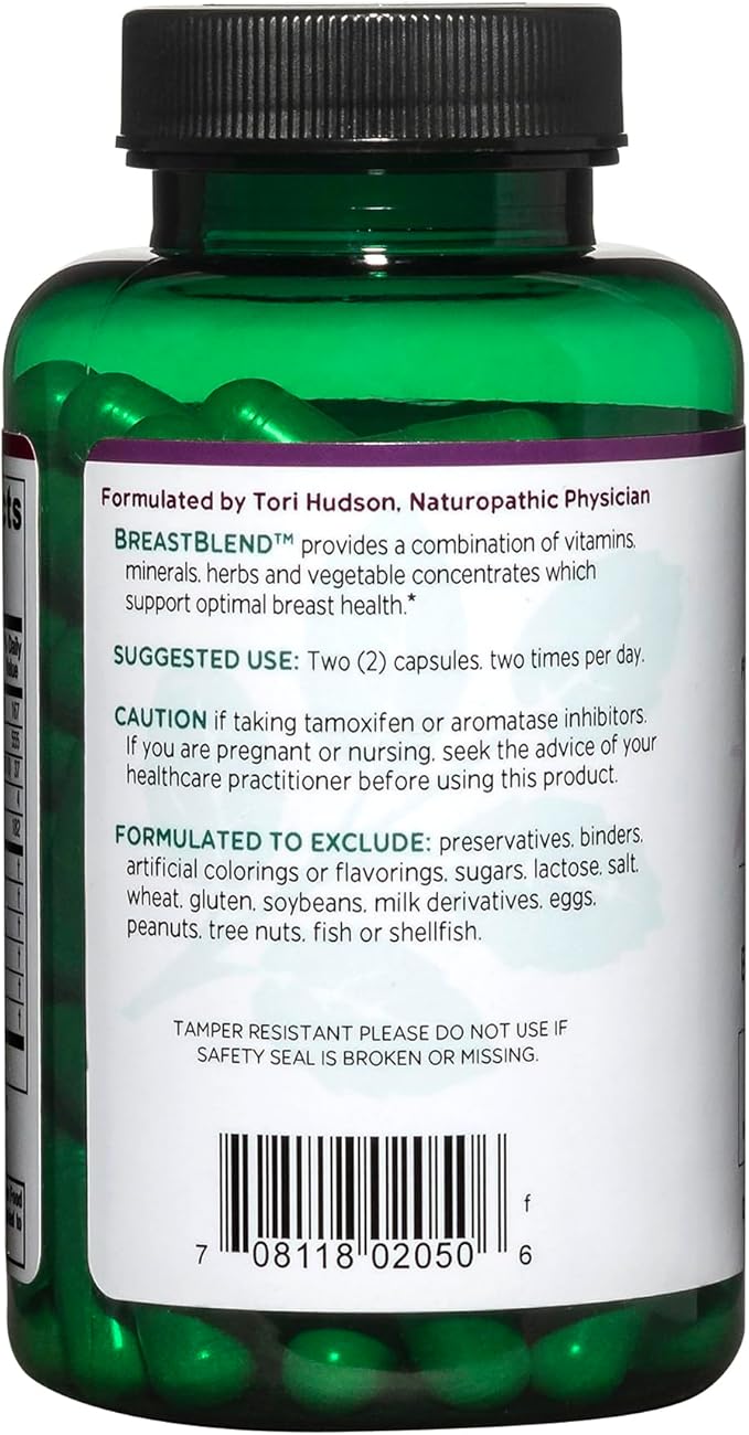Vitanica BreastBlend Breast Care Support Vegan 90 Capsules