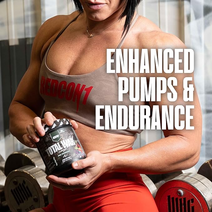 REDCON1 x Mossy Oak Total War Pre Workout Powder Sour Wild Berry - Beta Alanine + Citrulline Malate Keto Friendly Fast-Acting Preworkout for Men &amp Women with 320mg of Caffeine (30 Servings)