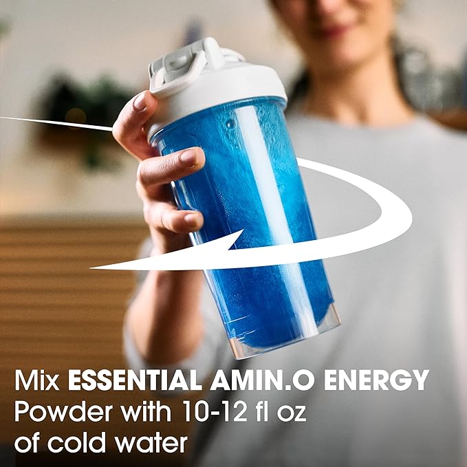 Optimum Nutrition Amino Energy - Pre Workout with Green Tea BCAA Amino Acids Keto Friendly Green Coffee Extract Energy Powder - Concord Grape 30 Servings
