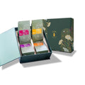 Luxmi Estates - Tea Set - All Day Wellness - 4 Packs with Valerian Ashwagandha Turmeric Ginger and Hibiscus Rose Tea | Gift for him | Gift for her