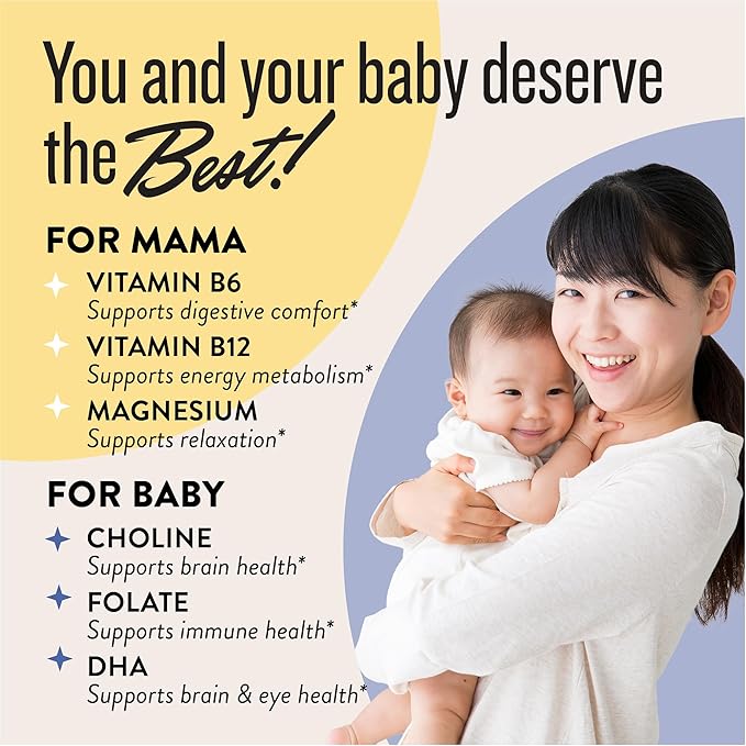 Legendairy Milk Dynamic Duo® Prenatal 2-in-1 Prenatal Vitamins for Women - Morning &amp Night Prenatal Vitamins with DHA and Methylated Folate - 25 Vitamins &amp Minerals for Every Stage 30 Day Sup