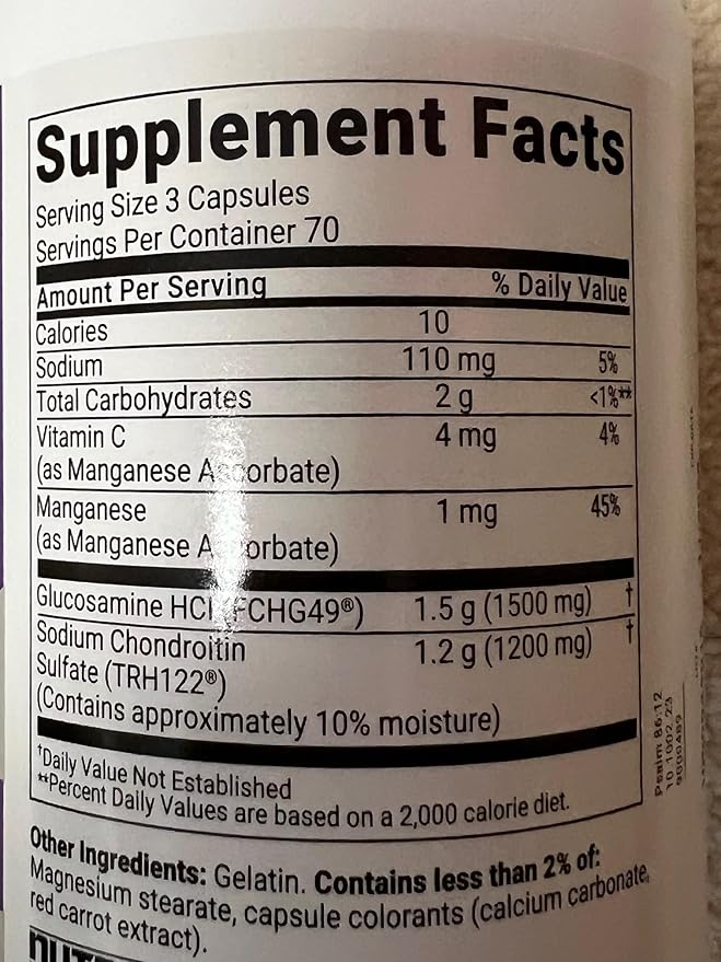 GOOFY TURTLE Joint Health Supplement 210 Capsules Unisex Adult