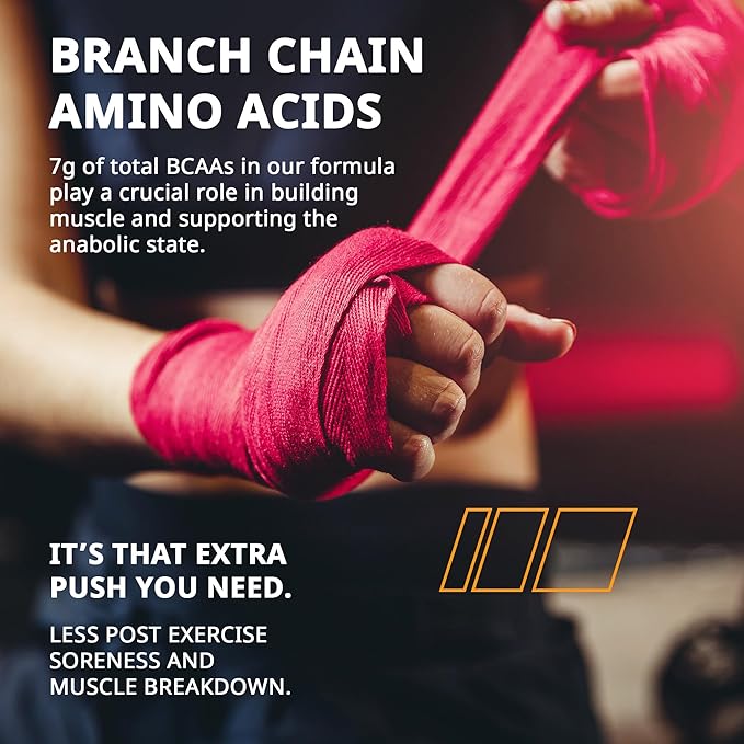 Granite Essential Amino Acids Powder for Muscle Recovery and Growth with 10g EAAs and 7g BCAAs - Soy-Free Gluten-Free 448g (30 Servings) Orange Creamsicle Flavor