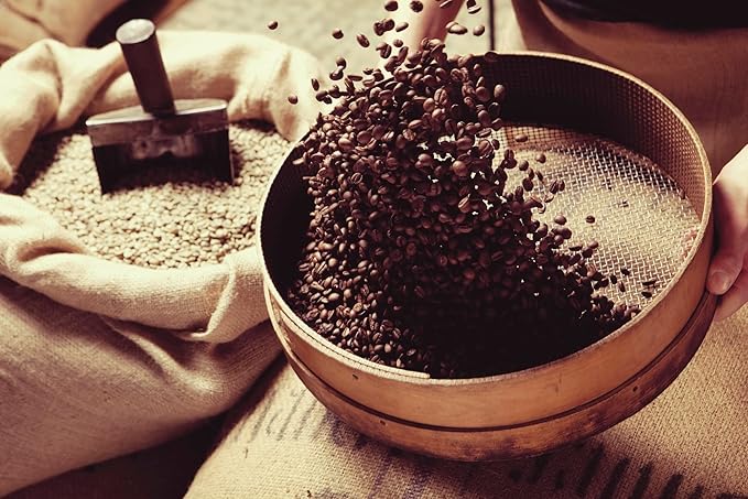Italian Espresso Coffee Beans – Dark Roast Supremo Oriente Pavin Caffè 1kg