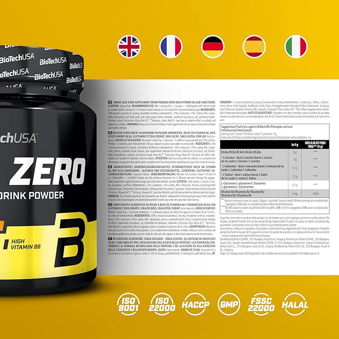 BCAA Zero Tropical Fruit - 360g