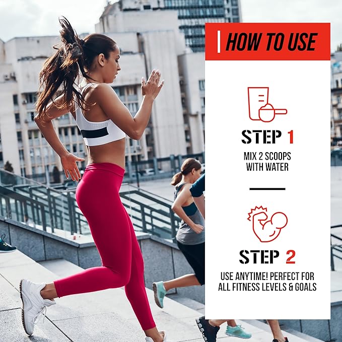 Evlution EVL BCAAs Amino Acids Powder - BCAA Energy Pre Workout Powder for Muscle Recovery Lean Growth and Endurance - Rehydrating Post Workout Recovery Drink with Natural Caffeine - Fruit Punch