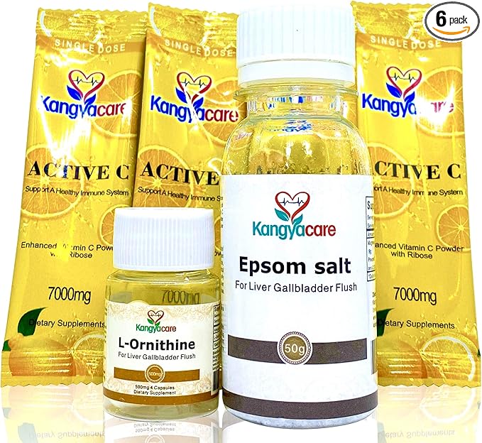Liver Gallbladder Flush 肝胆排毒 - 1-Night Liver and Gallbladder Cleanse Liver Detox Protocol - Cleans Liver Gallbladder &amp Bile Duct Tract &amp Colon
