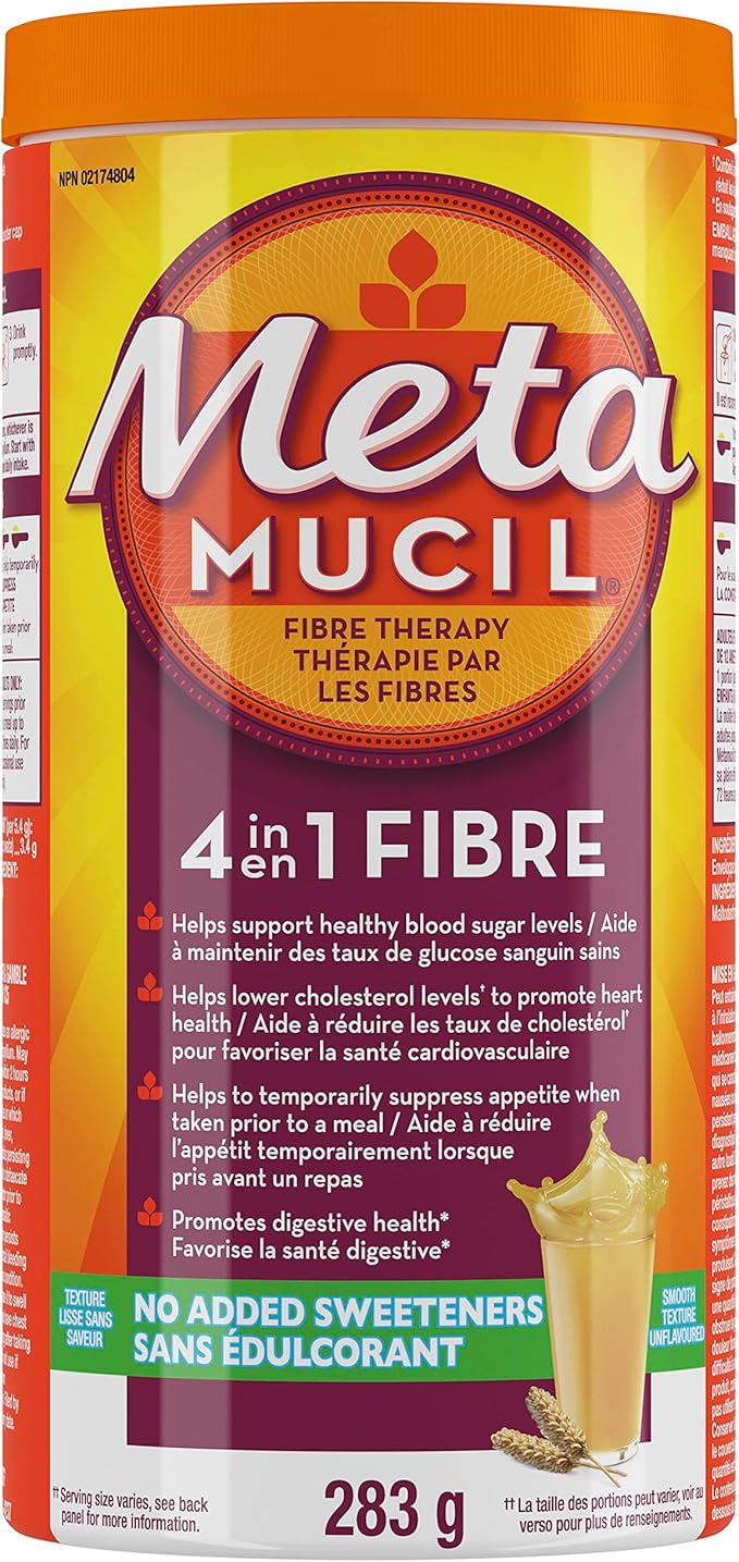 METAMUCIL Powder with NO Added Sweetener 283g