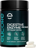 Premium Digestive Enzyme Pro Blend with Bromelain &amp Papaya Enzyme– Gas and Bloating Relief for Women and Men Gut &amp Digestive Health Supplement – Gluten-Free – 60 Veg Capsules