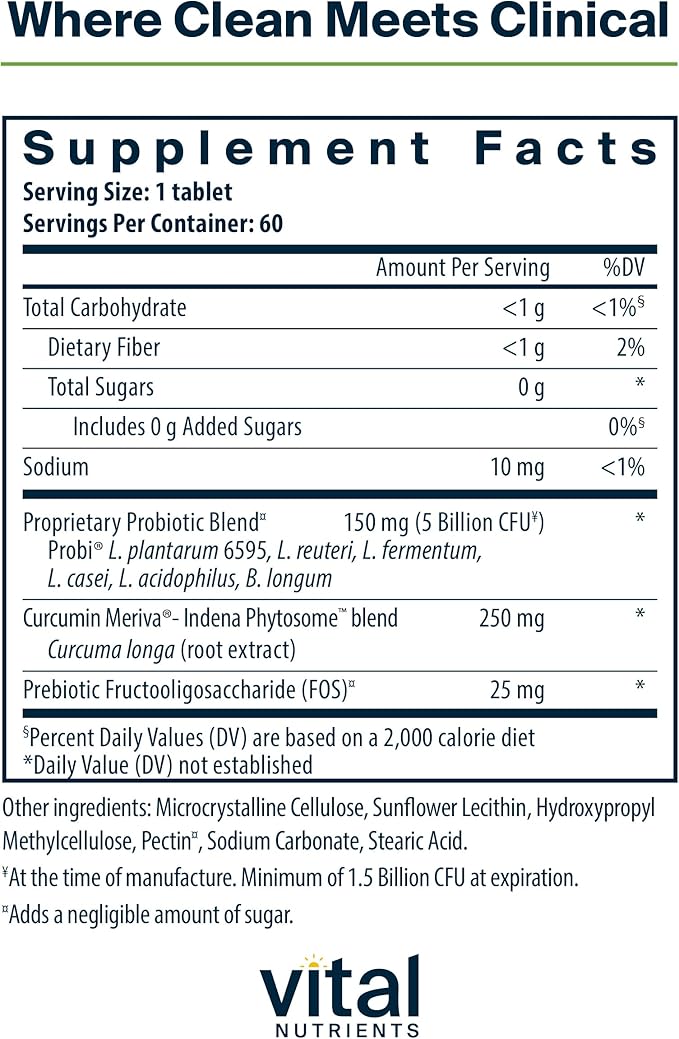 Hyperbiotics Vital Nutrients Pro Men Probiotics | Vegan Advanced Probiotics for Men | Clinically Studied for Prostate Health Digestive Balance and Gut Health* | Gluten Dairy Soy Free | 60 Tablets