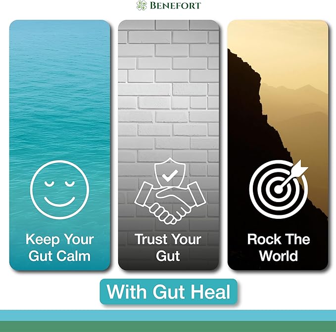 Gut Heal Advanced Digestive Probiotic Powder | H Pylori Lactobacillus reuteri DSM17648 | 60 Billion CFU Soothe Acidity Bloating &amp Indigestion | Pylopass®Gastro-AD Formula | 30 Daily Sachets