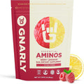 Gnarly Nutrition Essential Aminos Powder Berry Lemonade – Pre-Workout Amino Acids – NSF Contents Certified – Supplement to Support and Rebuild Muscle – Berry Lemonade Caffeine Free 10.58 oz