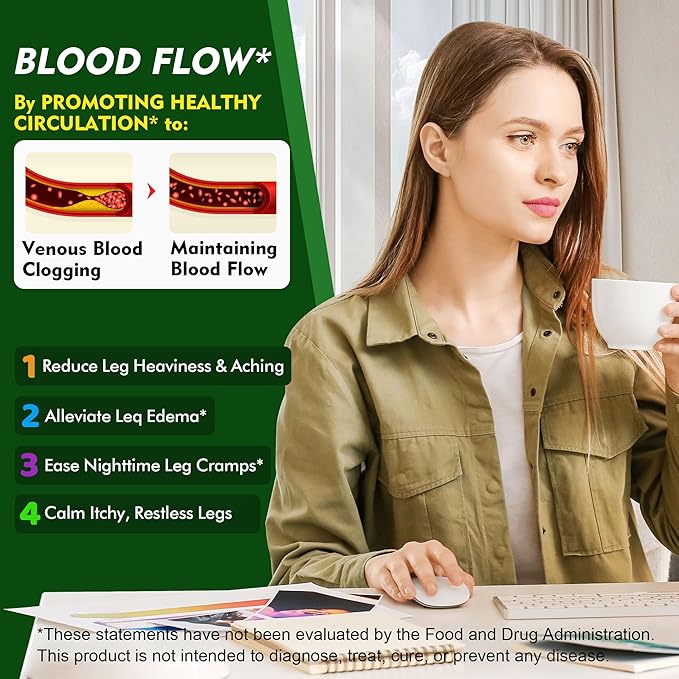 Well&ampWhole L-Lysine Gummies 1000mg - L-Lysine Supplements for Kids and Adults Horse Chestnut Extract Circulation Supplements for Legs Vein* Support Gummies