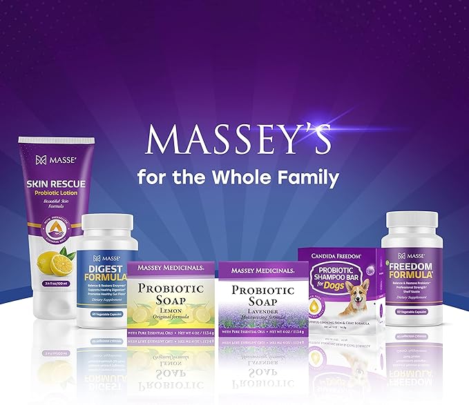 MASSE' Digest Formula Supplement Enzyme Boost Capsules - Advanced Formula for Digestive Health &amp Gut Flora Support - Natural Organic Enzyme Supplement for Digestive Care and Overgrowth- 60 Count