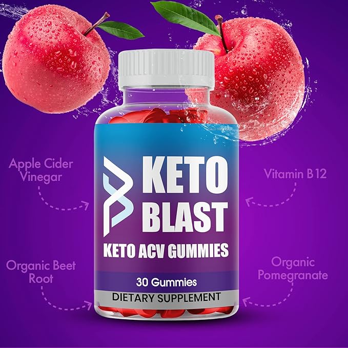 (3 Pack) Keto Blast Gummies Maximum Strength Original Keto Blast Gummy Advanced Formula 3 Month Supply