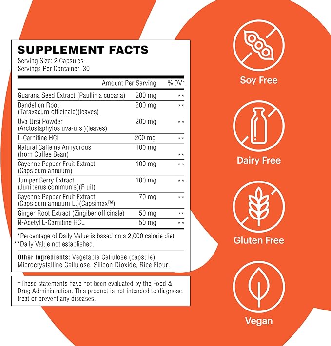 Wellthy Daily Thermogenic – Capsimax Green Tea &amp L-Carnitine – Belly Thermogenic for Women – Natural Weight Loss Craving Control &amp Energy Support 60ct