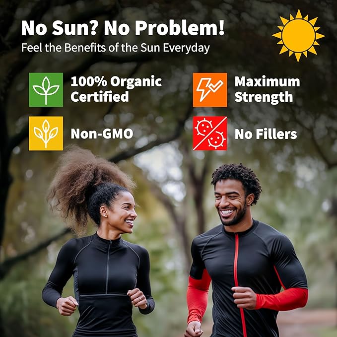 (2 Pack) Extra Strength Organic Vitamin D3 K2 Drops with MCT Oil Omega 3 10000 IU - Vitamin D Liquid No Fillers Non-GMO D3 for Faster Absorption and Immunity Unflavored - (2 Fl Oz 60 Servings)