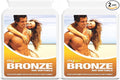 Bronze Tanning Pills Twin Pack | Sun Tan Supplement | Astaxanthin Lutein Lycopene | 14-Week Season Supply