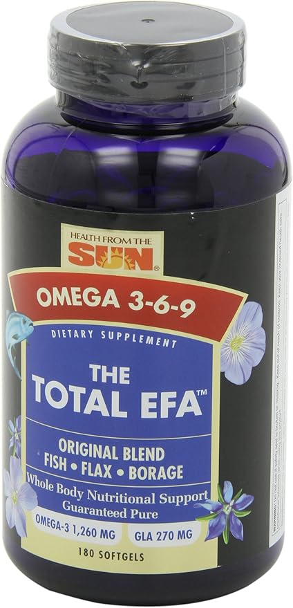 Health from The Sun The Total EFA 180 Softgels