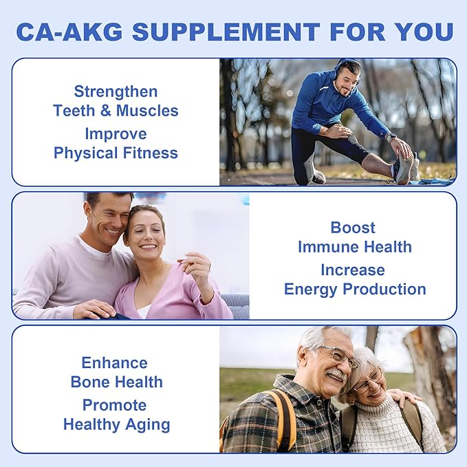 2 Pack Liposomal Calcium AKG Supplement 1500mg with Vitamin D3 &amp K2 for Women &amp Men Calcium Supplement with Magnesium Glycinate Boron Probiotics &amp Vitamin C for Bone Strength &amp Ener