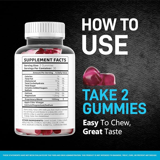 Libicade Gummies - Official Libicade Premium Supplement Gummy for Men - Maximum Strength All Natural Drive Advanced Formula Daily Support Overall Health &amp Wellness 60 Gummies for 1 Month