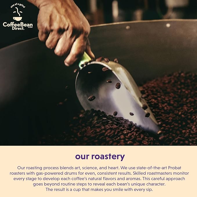 Coffee Bean Direct Organic Fair Trade Guatemalan Whole Bean Coffee Light Roast 5 Pound Bag (Pack of 1)