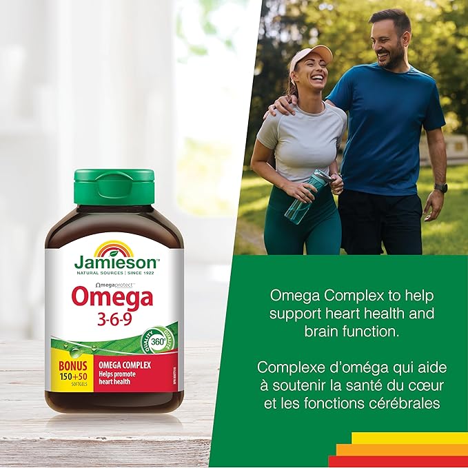 Jamieson Nature's Finest Omega 3-6-9 200 capsules