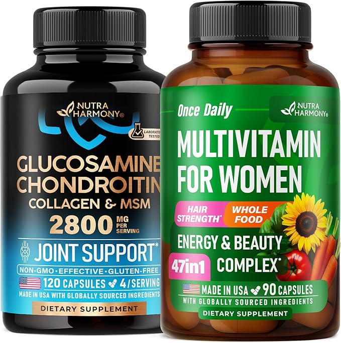 NUTRAHARMONY Glucosamine &amp Multivitamins for Women Capsules