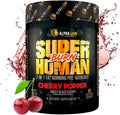 ALPHA LION Superhuman Burn – 2 in 1 Metabolism Booster Pre Workout and Thermogenic Fat Burner for Men – Appetite Suppressant and Weight Loss Supplement (21 Servings Sweet Black Cherry Flavor)