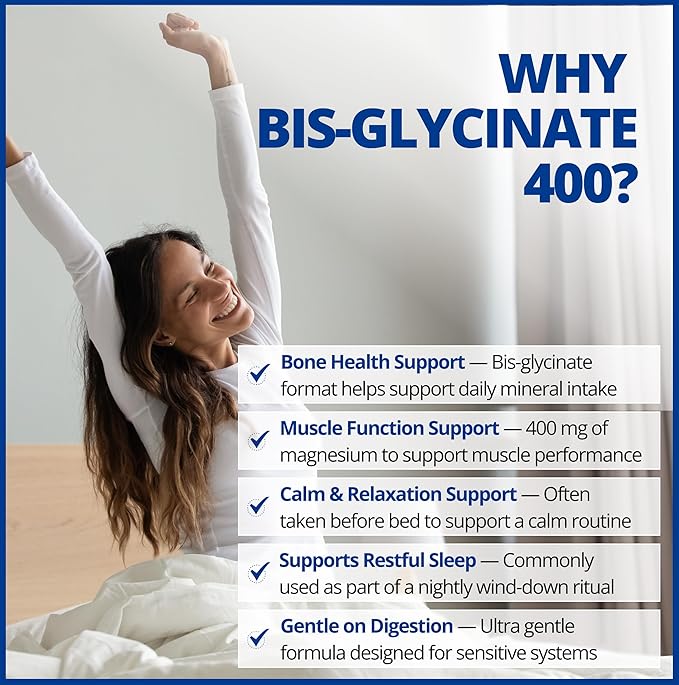 CanPrev Magnesium Bisglycinate 400 Ultra Gentle Powder 240g 48 Servings 400mg Elemental Magnesium Per Scoop Supports Restful Nights Muscle Function Gentle on Digestion Vegan Non-GMO Gluten-Free