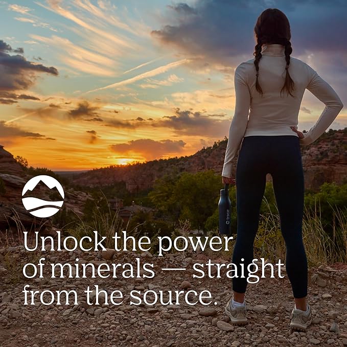 Trace Minerals ZeroLyte Salty Orange Flavor - Sugar Free Electrolyte Drink Mix - Supports Hydration Energy Stamina - Ancient Sea Salt Full Spectrum Minerals Coconut Water - 30 Packets