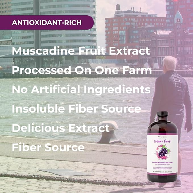 Youngevity Nature's Pearl Premium Muscadine Grape Extract Herbal Supplement Gluten Free