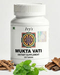 Ivy's Mukta Vati 120 Tablets - Potent Ayurvedic Herbal Supplement for Blood Pressure Support &amp Heart Health with Gotu Kola Arjuna Bark &amp More - Talc Free Laboratory Tested