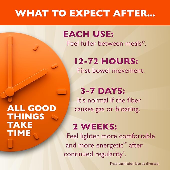 Metamucil Psyllium Husk Powder Unflavored with No Added Sweeteners 114 Servings 4-in-1 Fiber Supplement Daily Psyllium Husk Fiber Powder Help Support Digestive Health by Promoting Regularity*