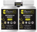 Potassium Iodide Tablets 130 mg – Thyroid &amp Respiratory Support – YODO Naciente KI Pills | Fast-Dissolving Emergency Iodine Supplement | Non-GMO | Gluten Free | 300 Tablets | Made in USA | Pack of