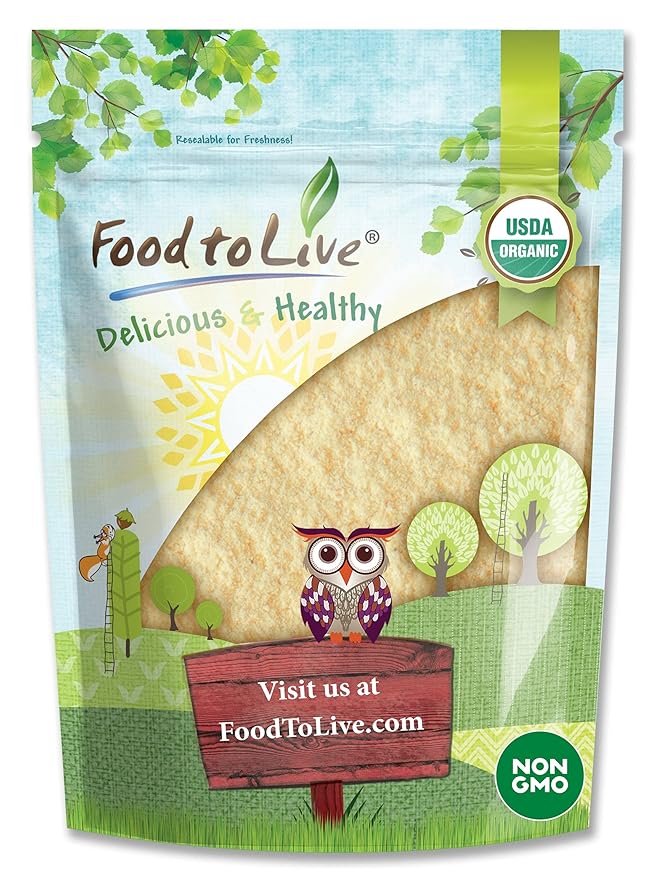 Food to Live Organic Pineapple Juice Powder 1.5 Pounds - Non-GMO Made from Raw Dried Fruit Unsulfured Vegan Bulk Kosher Great for Baking Juices Smoothies Contains Maltodextrin No Sulphites