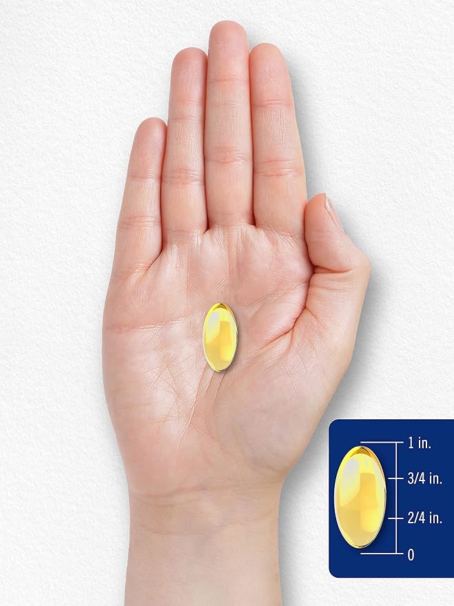 Carlyle Fish Oil Omega 3 Supplements | 2000mg | 320 Softgels | EPA &amp DHA | 600mg Total Omega-3 | Non-GMO Gluten Free Pills