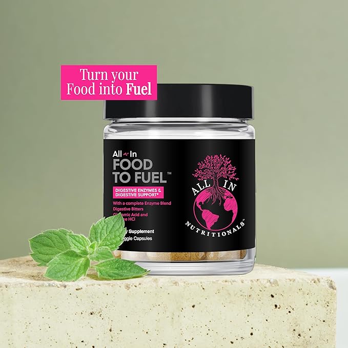 All In Nutritionals Food to Fuel- Formulated to Support The Digestion Absorption and Assimilation of All Food Groups. 30 Servings in Every Jar!