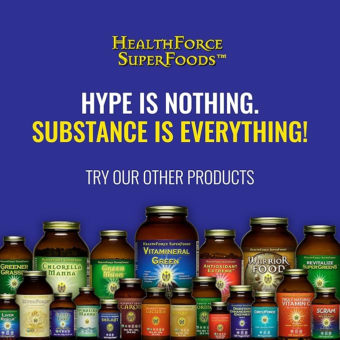 HEALTHFORCE SUPERFOODS Digestion Enhancement Enzymes - 360 Vegan Capsules