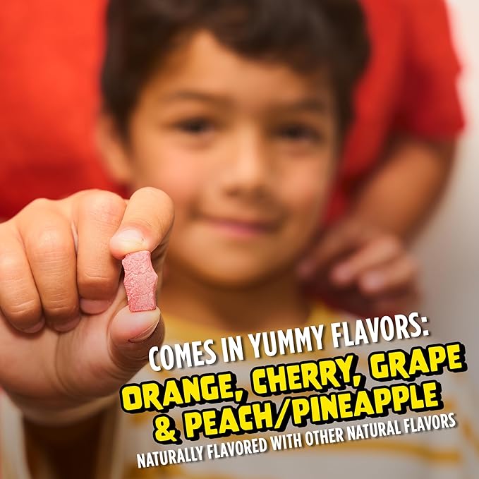 Flintstones Vitamins Chewable Kids Multivitamin with + Extra Iron for Toddler &amp Kid with Vitamin C D Vitamin B12 160 Count (Packaging Will Vary)