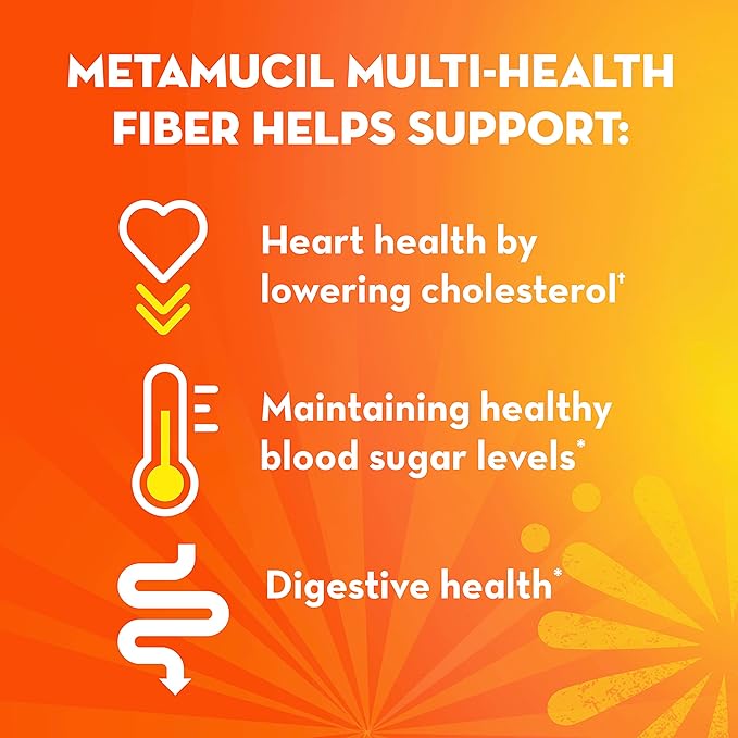 Metamucil Psyllium Husk GLP-1 Friendly Fiber Capsules 160 Capsules 3-in-1 Fiber Supplement Daily Psyllium Husk Fiber Capsules Help Support Digestive Health by Promoting Regularity* Help Supplemen