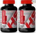 Creatine pre Workout Powder - CREATINE Powder 100G - Boost Strength (2 Bottles)