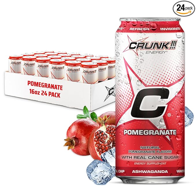 CRUNK!!! Energy Pomegranate 16oz 24pack