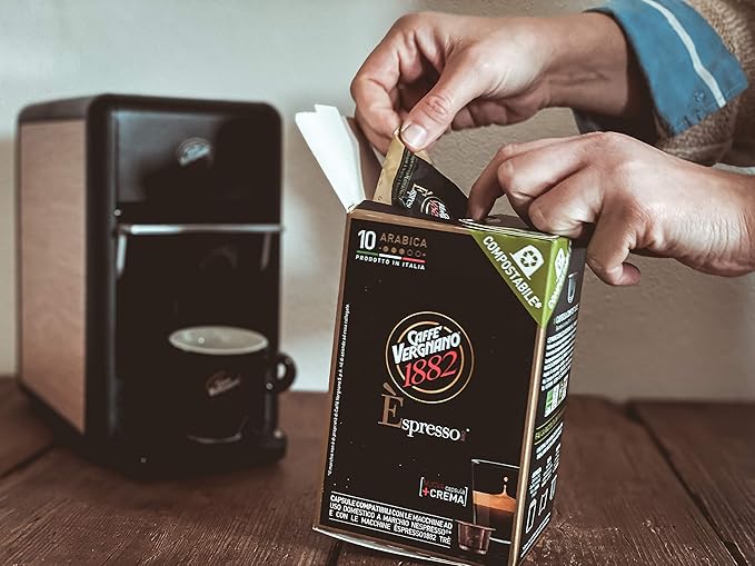 Caffè Vergnano Arabica Capsules Compatible with Original Line Machines by Nespresso - 10 capsules